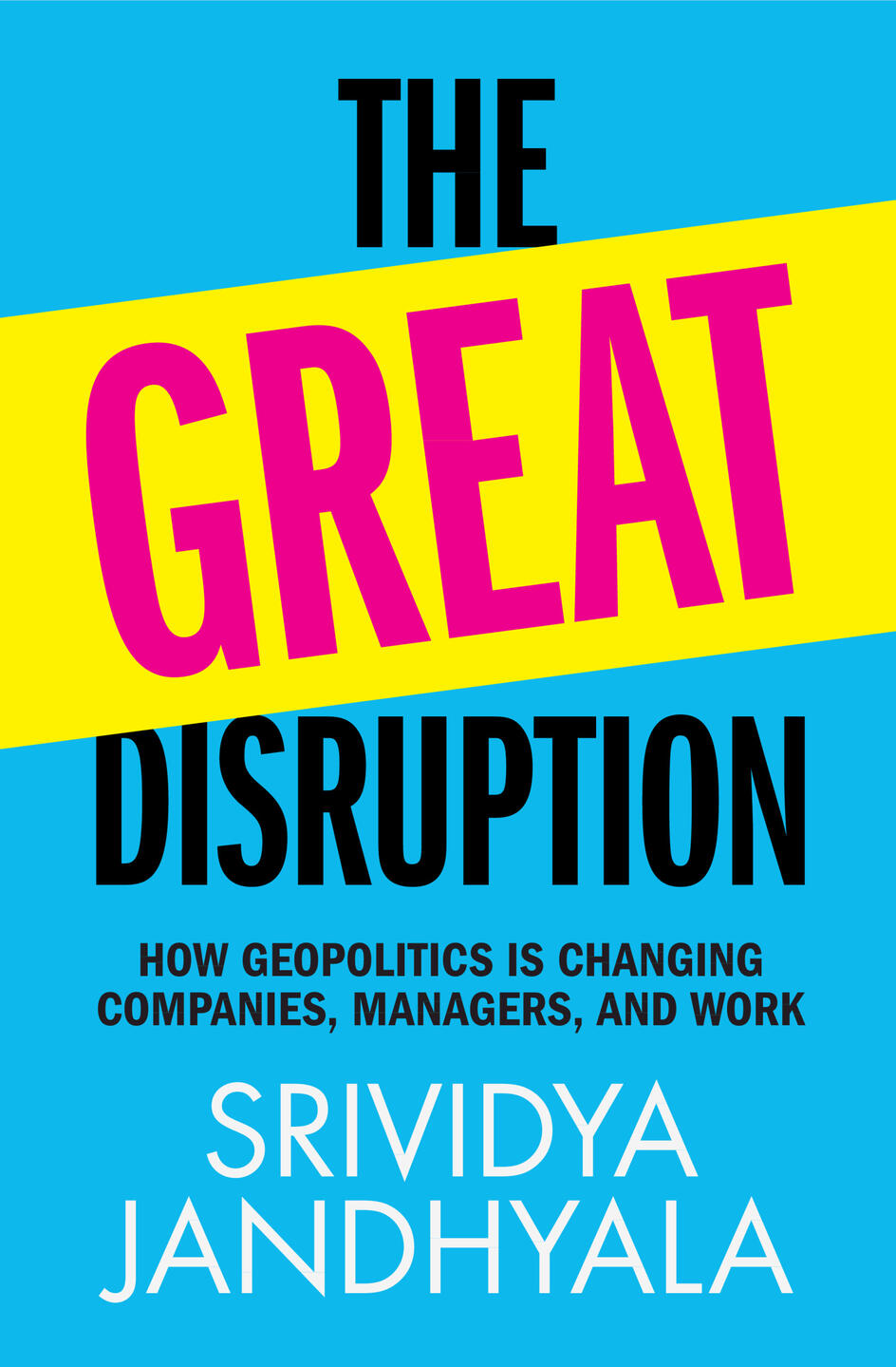 Book: The Great Disruption Cover of the Geopolitics & Business Book, The Great Disruption